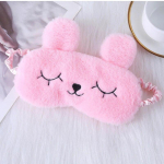 Armas multikas K&uuml;&uuml;liku Plush Sleeping Eye Eye Mask Mugav Une Mask Une Aid Reisimine Kodus Varjutus Kerge Silmakaitse Silmakaitse