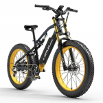 LANKELEISI RV700 1000W 48V16AH TOpeltvedrustusega H&Uuml;DRAULILINE PIDUR 26*4.0 FAT BIKE LUMERATAS Elektrijalgratas Mehed 1000W48V16AH