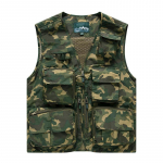Suvine meeste Camo v&otilde;rkfoto vest, mitme taskuga vaba aja veetmise vest, kalastusvest 7XL