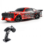 1:14 skaalaga kaugjuhtimispuldiga auto, 2,4 GHz 35 km/h kiire 4WD elektriline driftiauto lastele t&auml;iskasvanutele, 1 Battery punane