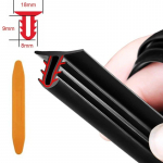 SEAMETAL auto armatuurlaua tihendusriba helikindel m&uuml;rakindel kummiriba universaalsed tihendusribad auto interj&ouml;&ouml;ri tarvikutele Upgrade 1.6m