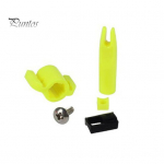 Vibulaskmine vibup&uuml;&uuml;k Nooled ohutusliugude tarvikute komplekt Kaasaskantav, lihtne kaasas kanda, turvaliselt pakitud noolenuki liuguri komplekt Sets