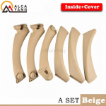 T&auml;ielik komplekt siseukse k&auml;epidemed BMW 3-seeria E90 E91 318 320 325 328 330 335 osade siseuste paneelide k&auml;epideme k&auml;epideme jaoks Beige LHD