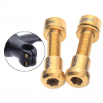 S&uuml;sinikvarrega kruvimutri komplekt, titaanisulam M5x18mm tarvikutele B Golden