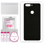 apgo Protective Skin Sticker for the back compatible with Lenovo K5 play, Wrap Film, Foil, Vinyl - Pattern Matrix