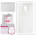 apgo Protective Skin Sticker for the back compatible with Meizu 16, Wrap Film, Foil, Vinyl - Pattern Matte Transparent