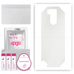 apgo Protective Skin Sticker for the back compatible with Ulefone Armor X5, Wrap Film, Foil, Vinyl - Pattern Matte Transparent