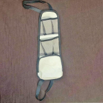 Auto hoiukott Autotooli tagak&uuml;ljel rippuv kott Autoistme korraldaja k&uuml;lgmine panipaik valge