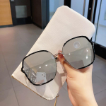 Uued p&auml;ikeseprillid naistele, UV-kindlad suure raamiga, p&auml;ikeseprillid, suurele n&auml;ole, moekad tavalised prillid naistele roosa