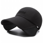 Summer Sunscreen Cap Men Women Wide Retractable Brim Outdoor Sports Peaked Cap Sun Hat Golf cap must
