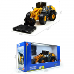 1/50 skaala sulamist kahvelt&otilde;stuk-kraanalaadur survevalu inseneris&otilde;iduki mudel laste m&auml;nguasi 1/50-Size:18*7*6cm kollane/must