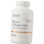 Mere kollageen ja H&uuml;aluroonhape, Mere kollageen + H&uuml;aluroonhape ja C-vitamiini tabletid, Ostrovit (68250009) 90tab