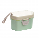 Piimapulbri kast imikutele kaasaskantav suure mahutavusega suletud piimapulber lisatoidukast hoiukarp riisipulbri kast piimapulbri v&otilde;re 320g roheline