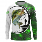 Kalastusmustriga 3D-tr&uuml;kiga suvine meeste/naiste kaelusega T-s&auml;rk vabaaja pikkade varrukatega &uuml;lisuure moekvaliteediga trendi pullover S