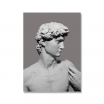 Kaasaegne Apollo marmorskulptuur l&otilde;uendimaal David Popolo grafiti kunsti plakatid ja v&auml;ljatr&uuml;kid Seinapildi l&otilde;uendipilt Kodukaunistus 21x30cm No Framed