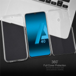 360&deg; t&auml;iskaanega silikoonist telefoni&uuml;mbris iPhone'ile Samsung Huawei Honor Xiaomi Redmi OPPO OnePlus Anti Drop Clear Hybrid PC Hard Coque iPhone 6 puhas