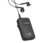 2,4G juhtmeta k&otilde;rvamonitoride s&uuml;steem Juhtmeta IEM-s&uuml;steem koos saatja vastuv&otilde;tjaga automaatse sidumisega Professionaalne k&otilde;rvamonitor arvutitelefonile Receiver must