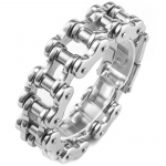 21,5/24CM Pikk 21MM Lai K&auml;ev&otilde;ru Meestele Rock And Roll Mootorratta Kett Meeste K&auml;ev&otilde;rud Rasked Roostevabast Terasest K&auml;ev&otilde;rud Biker Ehted 21.5CM h&otilde;be