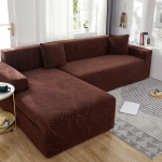 Veekindel elastne diivanikate elutuppa 1/2/3/4 istmega paks polaarfliisist L-kujuline nurgadiivani kate tugitoolikaitse 1 Seater 90-140cm