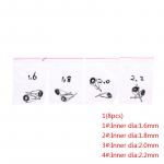 8 tk roostevabast terasest &otilde;ngeritva otsa r&otilde;ngassilma juhik koos r&otilde;nga parandamise komplektiga