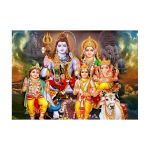 Prindid Moodne Seinakunst Modulaarne Pilt Kodu Dekoratsioon Abstraktne India Buddha Hindu Jumalad Issand Shiva Portree Maal Plakatid 21x30cm No Framed