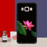 Summer Lotus &uuml;mbris Samsung Galaxy J6 J4 Plus 2018 J8 A6 A7 A8 A9 J1 J3 J5 J7 2016 A3 A5 2017 Coque jaoks A5 2017 - A520 A520F