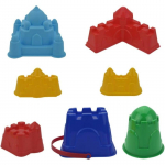 1 komplekt Lastele m&otilde;eldud rannaliiva m&auml;nguasjade komplekt Liivalossi m&auml;nguasi Liivalossi ehitusvormide komplekt lastele &otilde;uem&auml;nguasi 7pcs Packed mitmev&auml;rviline