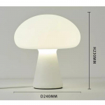 Keskaegne Seenekujuline Laualamp, V&auml;ike &Ouml;&ouml;lamp, Kreemikas Tuulev&otilde;rk, Punane Magamistoa Atmosf&auml;&auml;ri Lamp, &Ouml;&ouml;kapi Lamp, Kingituslamp 3-color light&With plug