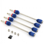 4 tk terasest eesmise ja tagumise veov&otilde;lli CVD veov&otilde;lli 5451R asendus Traxxase jaoks 4PCS sinine