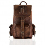 Nahast seljakott meestele Ehtsast kitsenahast vabaaja matkareisi seljakott seljakott