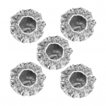 5 tk Alumiiniumfooliumist juuksesoojusm&uuml;ts korduvkasutatav Professionaalne kuuma&otilde;liga t&ouml;&ouml;tlemine S&uuml;gavkonditsioneeriv Kuumutav T&ouml;&ouml;tlemine Juuksehooldusm&uuml;ts 28cm