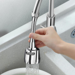 Universaalne k&ouml;&ouml;gisegisti adapter 360&deg; p&ouml;&ouml;rleva segisti filtri pikendused k&ouml;&ouml;gividinad Pihustus vett s&auml;&auml;stev kraaniotsik h&otilde;be