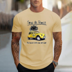 Suvine meeste T-s&auml;rk Cartoon Autoprint vabaaja l&uuml;hikeste varrukatega T-s&auml;rk O kaelusega Pullover Fashion Street Meeste T-s&auml;rk Suurem&otilde;&otilde;tmelised r&otilde;ivad S