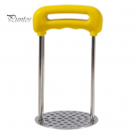 Kartulimasheri ergonoomiline k&auml;epide, mugav k&auml;epide, roostevaba teras, &uuml;htlane v&otilde;rk, mitmek&uuml;lgne k&ouml;&ouml;git&ouml;&ouml;riist valge