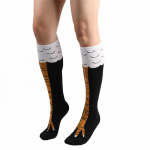 Sukad Multifilmi sokid, aga p&otilde;lveni ulatuvad sokid, kanajala sokid Onesize