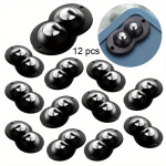 4 tk Isekleepuv t&uuml;&uuml;p Mute Ball universaalne ratas 2 helmest M&ouml;&ouml;blirattad Rattad Roostevabast terasest ratas 360&deg; p&ouml;&ouml;rlemine