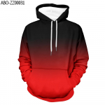 V&auml;rviline gradiendiga kapuuts Meeste Naiste 3D digitaaltr&uuml;kiga kapuutsiga pullover 2023 S&uuml;gisene vabaaja naljakas Unisex dressipluusid T&auml;navar&otilde;ivad S