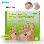 Sumifun 42tk/karp jala maisi eemaldamise tapja jalakaitse valu leevendav raviplaaster Meditsiiniline kleebis konnasilmade kips 42pcs/box
