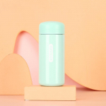 Mugav mini roostevabast terasest 150 ml termostops &uuml;likompaktne kaasaskantav lekkekindel veetassiga joogin&otilde;ud termose veekeetja roheline