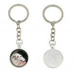 Borzoi, Russian Hunting Sighthound, Russian Wolfhound - keychain in a box, own photo, keychain pendant from Art-Dog brand