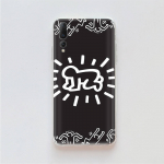 Keith Haring TPU &uuml;mbris iPhone XR 7 8 14 15 11 12 13 X XS Pro Max Xiaomi Redmi 13C Note 9 Samsung A22 S23 S24 Ultra Plus VIVO jaoks iPhone 6 aero