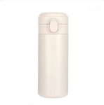 Youpin Kohandatud Isoleeritud Tass 420ml Kaasaskantav Isoleeritud Veepudel Termospudel Hoia Soojas/K&uuml;lmas SUS304 Roostevaba Teras Lukustusdisain valge