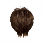 Naiste l&uuml;hike lokkis tukkidega parukas Naturaalne kuumuskindel k&otilde;rge temperatuuriga kiust naistele Bobo mustad pruunid s&uuml;nteetilised juuksed helepruun v&auml;rv