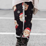 Naiste prinditud p&uuml;ksid elastsed pehmest puuvillast retuusid vabaaja kodupidžaamad S