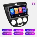 Autoraadio Android Auto Carplay 9 Buick Excelle HRV Chevrolet 2004-2013 jaoks Multimeediapleier Peaseade Stereo GPS-navigatsioon BT WIFI 2+32GB 1+16GB,A black