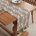 Vintage pikk laualipp Jacquard tikandid Sense pikad laudlinad 30*120cm
