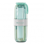 Mouthwash Cup kaasaskantav reisihambaharja hoidja &uuml;mbris Mitmeotstarbeline hoiukonteiner t&ouml;&ouml;reisidele telkimiseks roosa