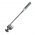 Terasest k&auml;sitsi umbrohut&otilde;rjet&ouml;&ouml;riist Kahe otstarbega k&auml;sitsi umbrohu t&otilde;mbamise t&ouml;&ouml;riist eemaldab h&otilde;lpsalt umbrohu aiatarvikute jaoks Short h&otilde;be