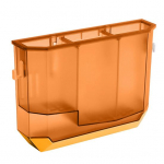 S&ouml;&ouml;gipulkade hoidja seinale kinnitatav sektsioon ventilatsioon &auml;ravool lusikas kahvel s&ouml;&ouml;giriistade n&otilde;ude kuivatusrest k&ouml;&ouml;gi tarvikud kollane