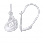 LEA &; ARTHUR - Laste k&otilde;rvar&otilde;ngad "Luik" motiivid 925 tuhandikud roodiumiga kaetud h&otilde;be - purustatud s&uuml;steem